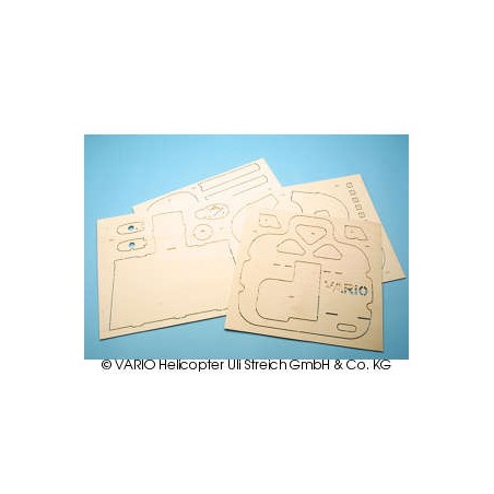 Bulkhead set UH-1B, for Sky Fox mechanics