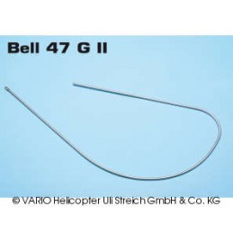 Tail skid for Bell 47 G II