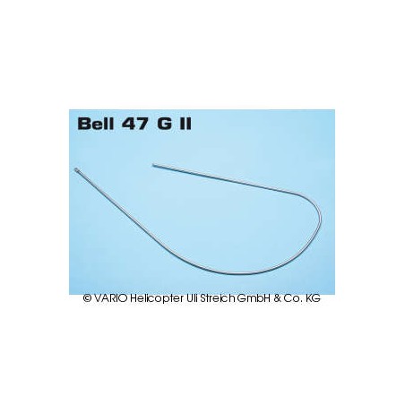 Tail skid for Bell 47 G II