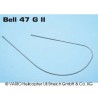 Tail skid for Bell 47 G II