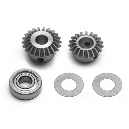 Bevel gear set, speed up...