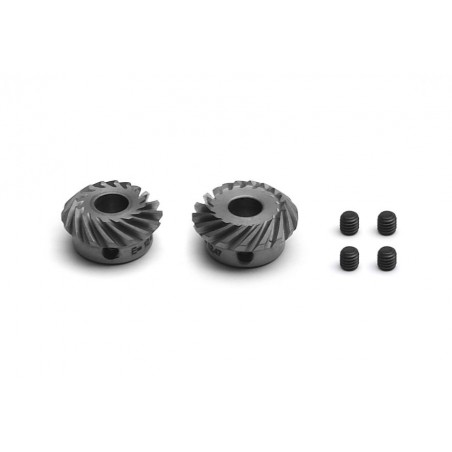 Set de piñones helicoidales 17 t. o 5mm + 16 t. o 5mm