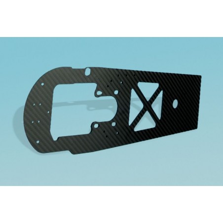 Plaque de base CFK pour Benzin Acrobatic