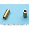 Buchse, Messing, 4 x 6 x 13,9 mm