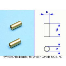 Casquillo 5 x 6 x 14 mm