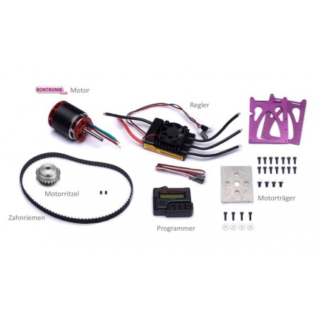 Kit de conversion electrica para mecanica Benzin, Eje 8mm