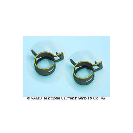 Spring clip for PTFE tube