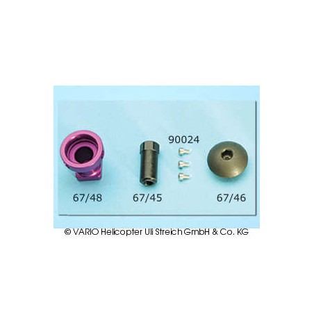 Starter adaptor for 1/4" crankshaft