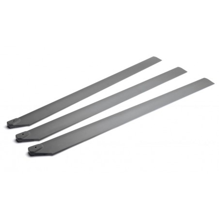 Set de 3 palas de rotor (carbono) l.h.r.