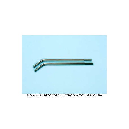 Varilla de empuje curvada, 2.5 x 72 mm