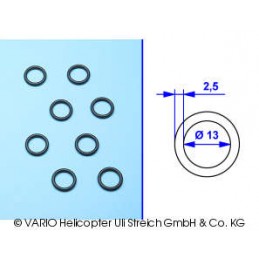 Torica de 2,5 x 13 mm