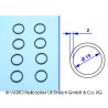 O-ring 2 x 19 mm soft