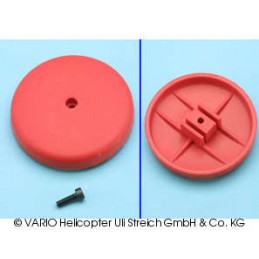 Rotor brake, GRP, red