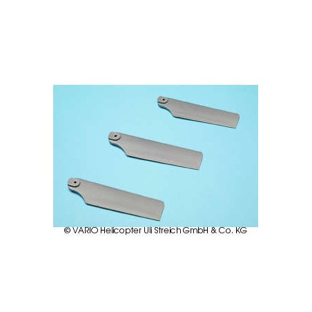 3 blade set 102 mm, grey