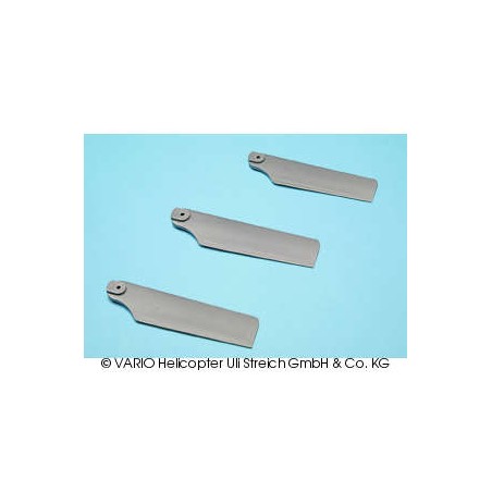 3 blade set 102 mm, grey