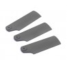 3-blade set 120 mm, grey