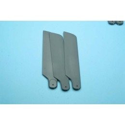 Set de 3 palas 180 mm, gris