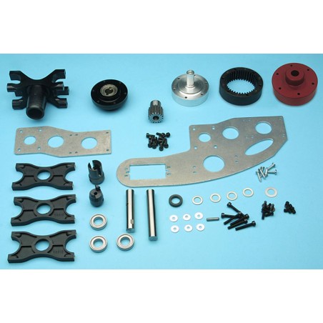 Fenestron tail drive system for JetCat PHT3-L mechanics