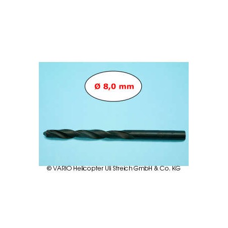 Twist drill 8.0 mm