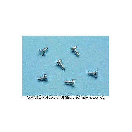 Tornillo cabeza plana M 2 x 4