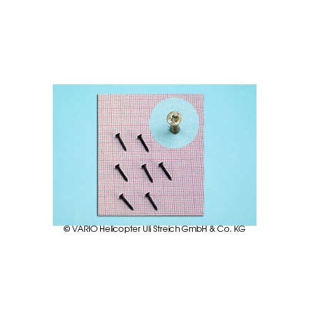 Countersunk screw 1.3 x 10