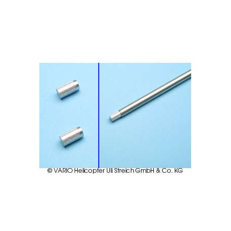 Connecting plug for tube 8 mm